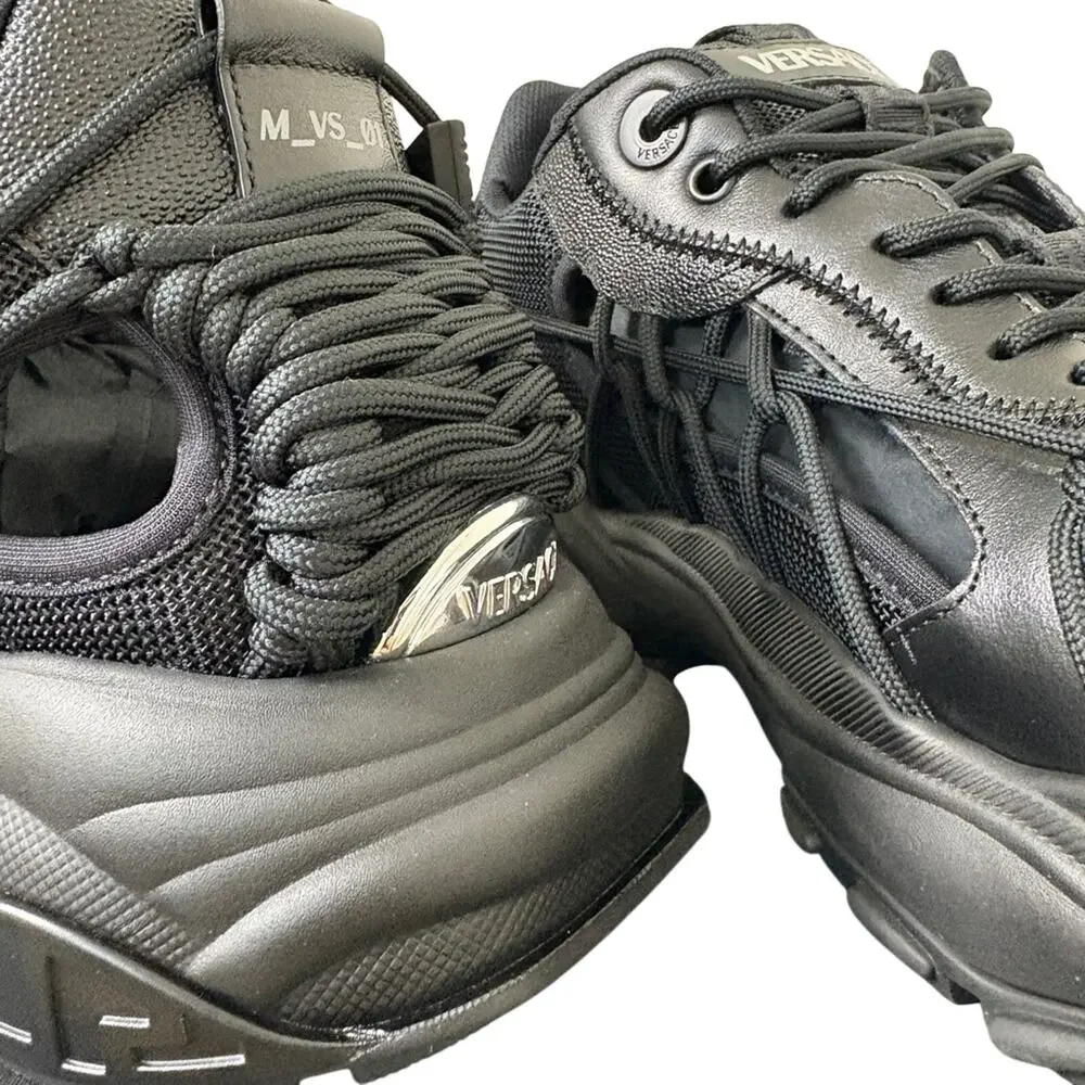Sale ends 7/17  Versace men’s Mercury M_VS_01 sneakers 42